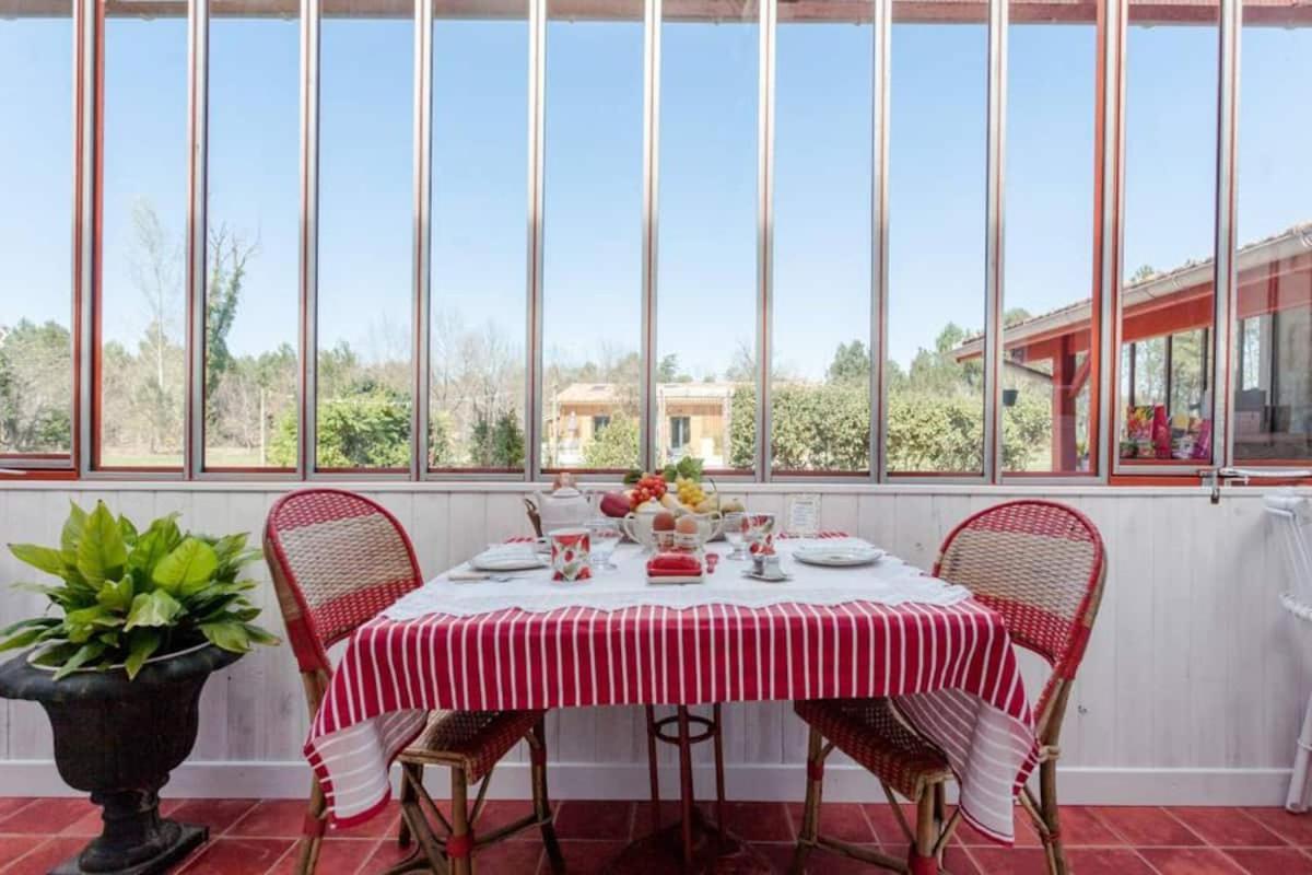 Domaine De La Grange Bed & Breakfast Carcans Dış mekan fotoğraf