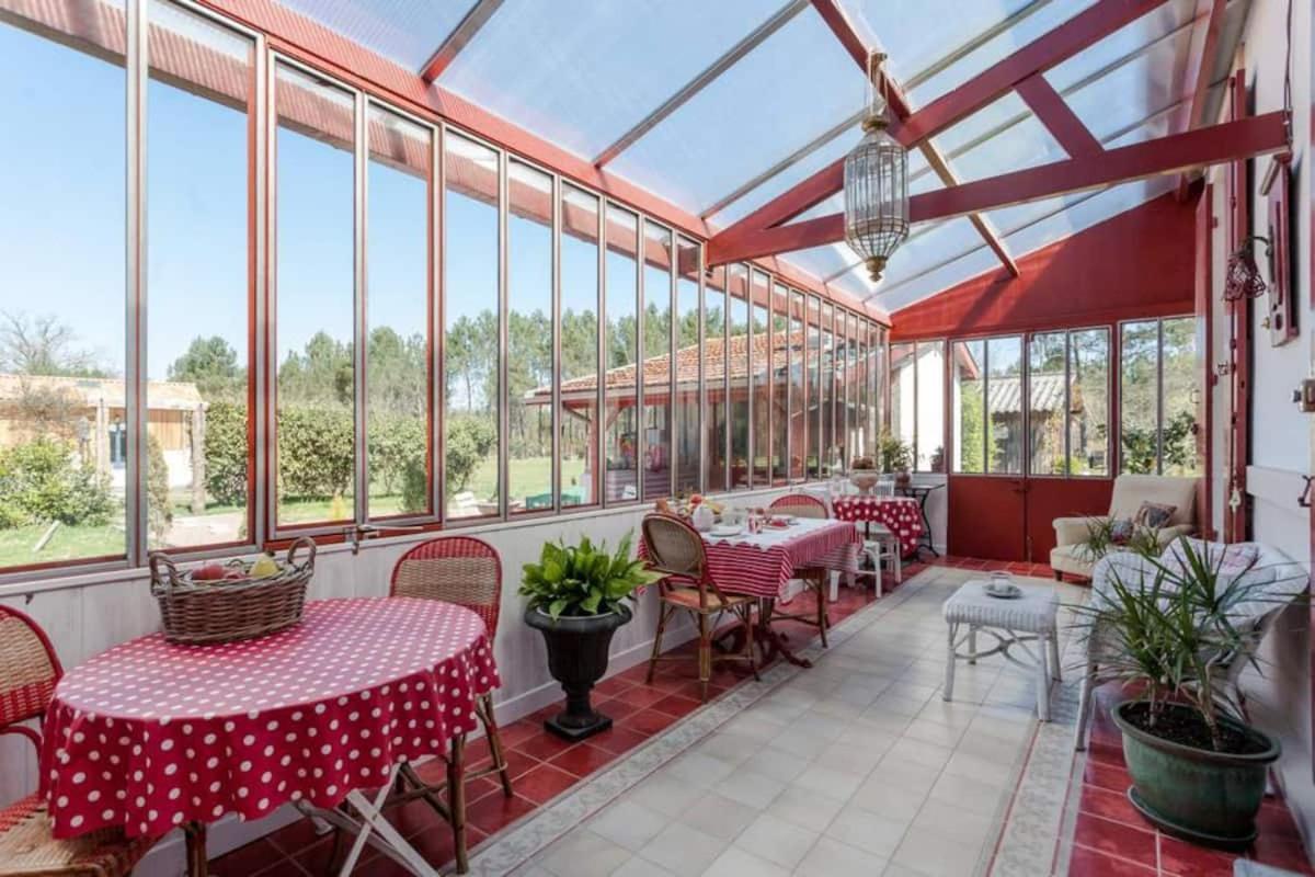 Domaine De La Grange Bed & Breakfast Carcans Dış mekan fotoğraf