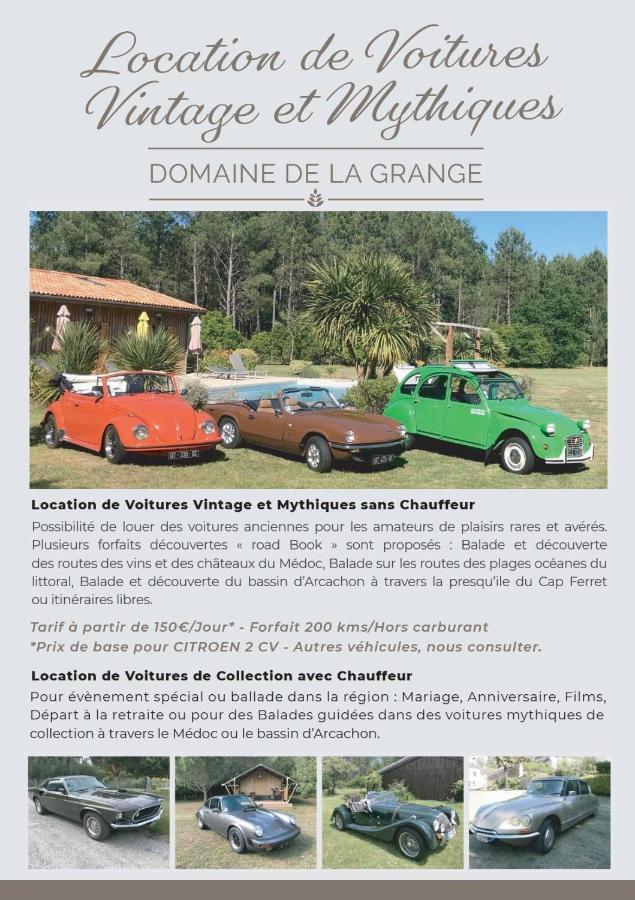 Domaine De La Grange Bed & Breakfast Carcans Dış mekan fotoğraf